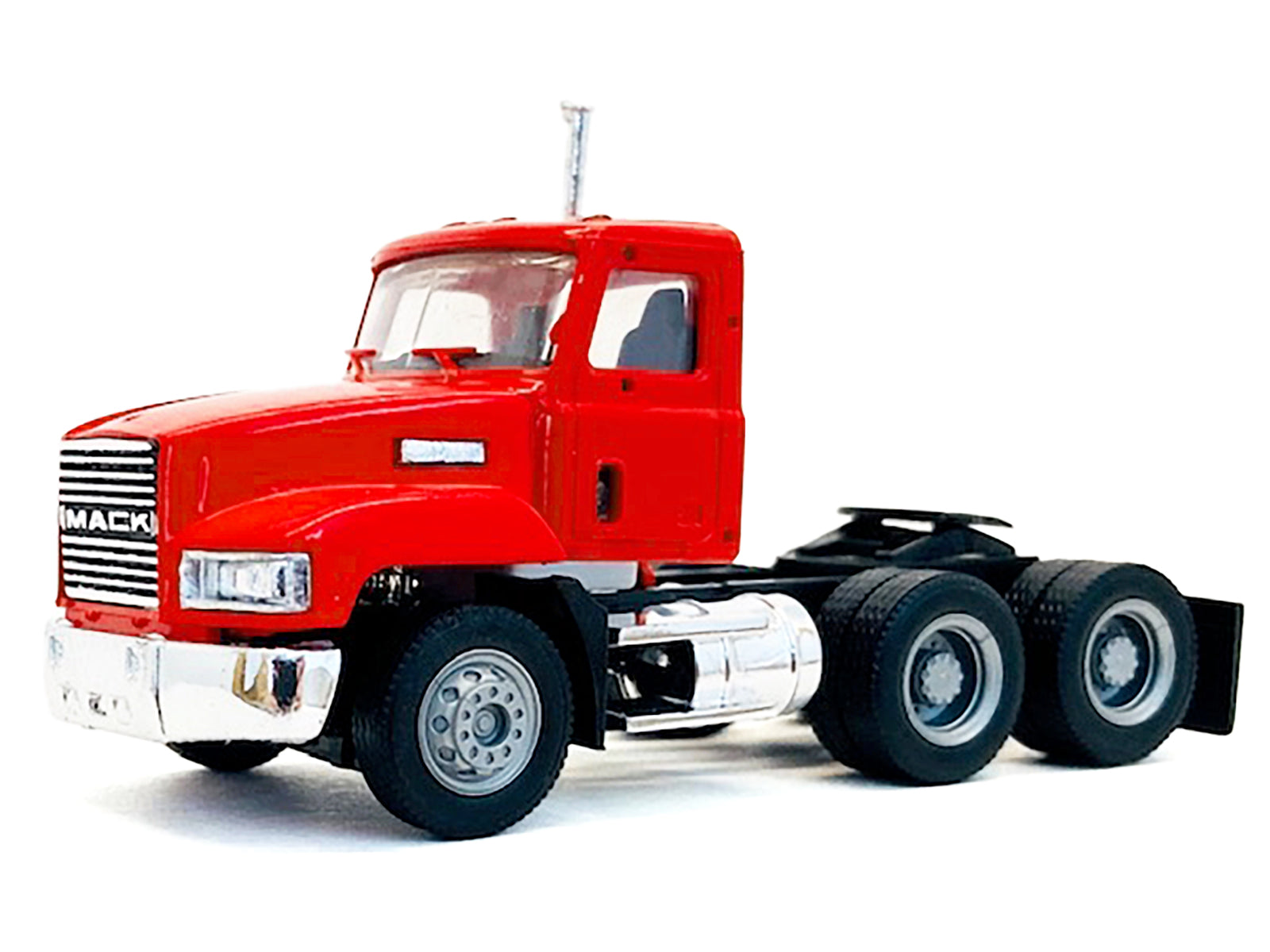 Mack 603 Short Day Cab Red 1/87 (HO) Plastic Model Car by Promotex