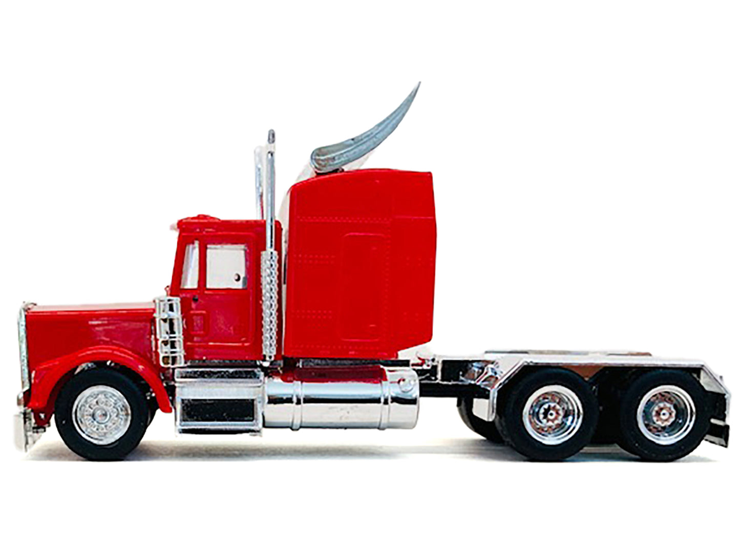 Kenworth W900 Sleeper Cab Red 1/87 (HO) Plastic Model Car by Promotex