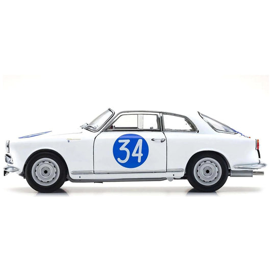 Alfa Romeo Giulietta SV #34 Emanuele - Aldebaran "Targa Florio" (1960) 1/18 Diecast Model Car by Kyosho