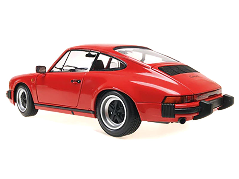 1983 Porsche 911 Carrera Coupe 3.2 Red 1/18 Diecast Model Car by Minichamps