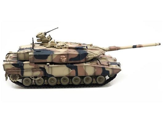 Leopard 2 A7+ Main Battle Tank "Desert Camouflage" German Army "Armor Premium" Series 1/72 Diecast Model by Panzerkampf