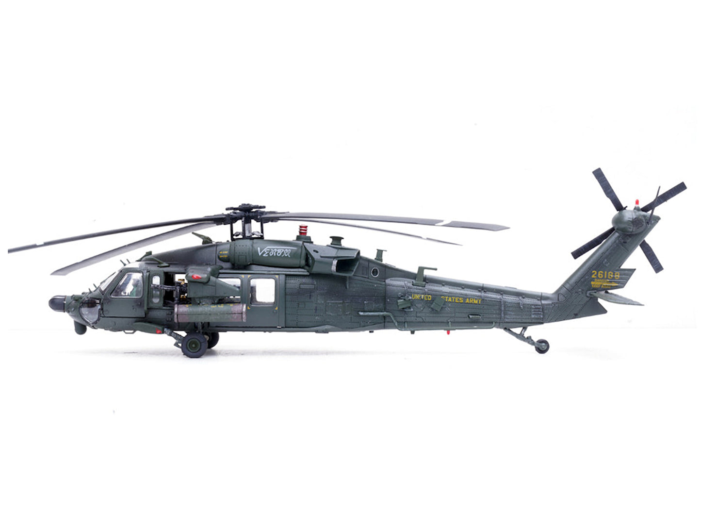 Sikorsky MH-60L Black Hawk Helicopter "91-26188 Venom" United States Army 1/72 Diecast Model by Panzerkampf