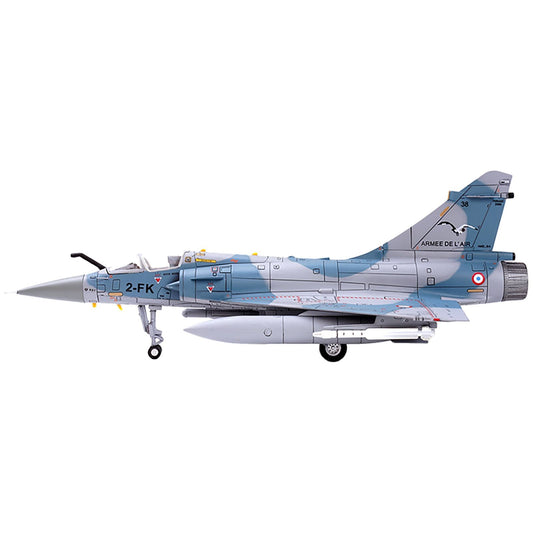 Dassault Mirage 2000-5F Fighter Aircraft "2-FK Cigognes" French Air Force "Wing" Series 1/72 Diecast Model by Panzerkampf