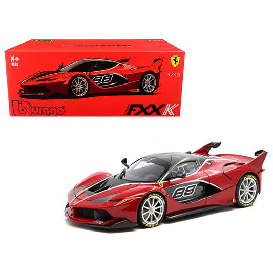 Ferrari FXX-K #88 Red "Signature Series" 1/18 Diecast Model Car by Bburago