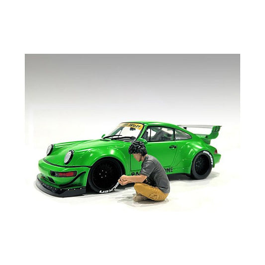 "RWB Legend Akira Nakai" Nakai-San Figure 4 for 1/18 Scale Models by American Diorama