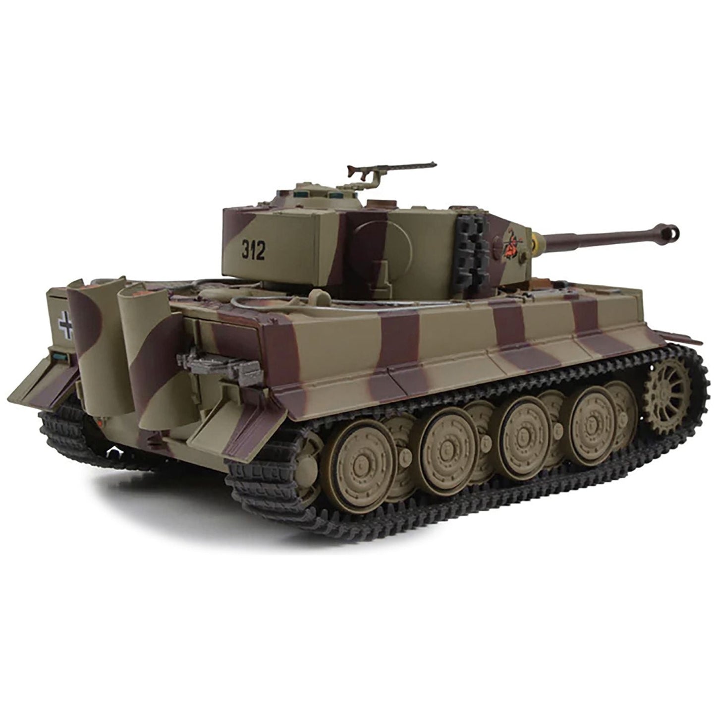 German Late Production Sd. Kfz. 181 PzKpfw VI Tiger I Ausf. E Heavy Tank #312 "Schwere Panzerabteilung 505 Poland 1944" 1/43 Diecast Model by AFVs of WWII