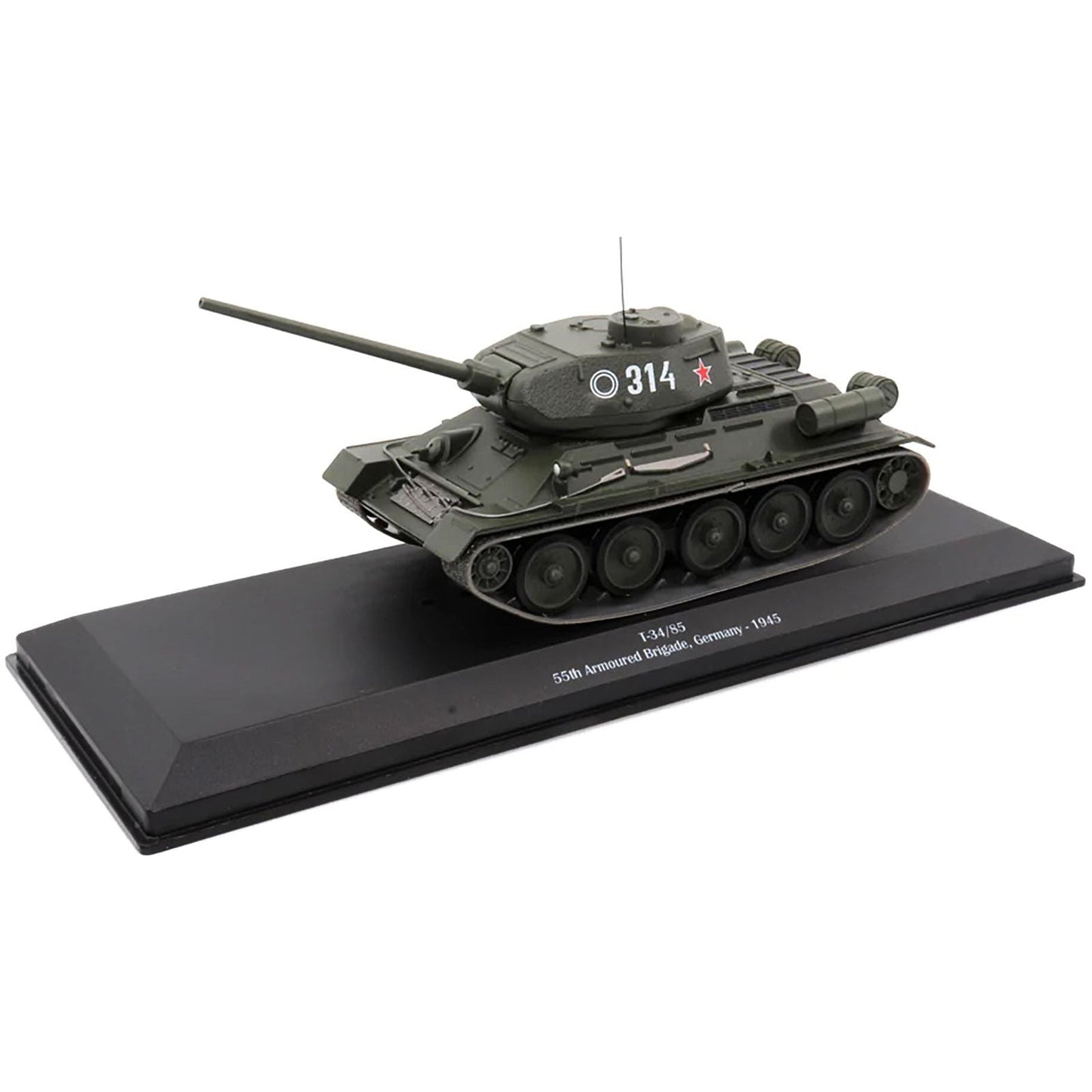 T-34-85 Tank #314 "USSR 55th Armoured Brigade Germany 1945" 1/43 Diecast Model by AFVs of WWII