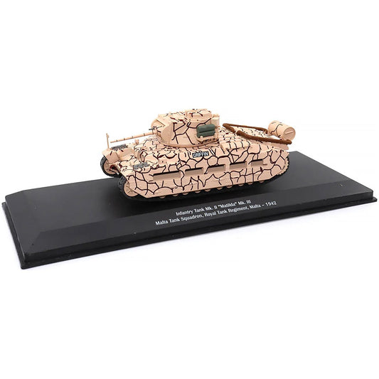 Infantry Tank Mk. II "Matilda" Mk. III "Griffin" "Malta Tank Squadron Royal Tank Regiment Malta 1942" 1/43 Diecast Model by AFVs of WWII