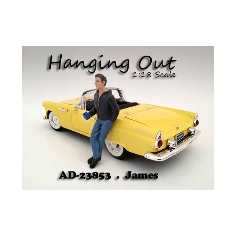 "Hanging Out" James Figure For 1:18 Scale Models by American Diorama