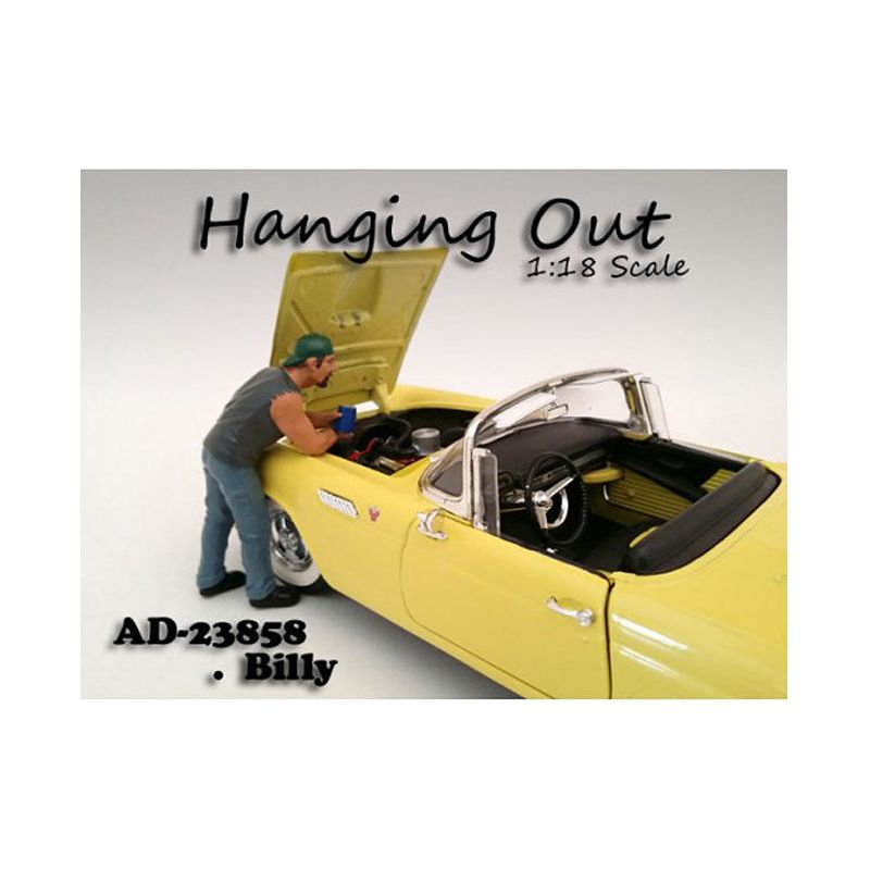 "Hanging Out" Billy Figure For 1:18 Scale Models by American Diorama