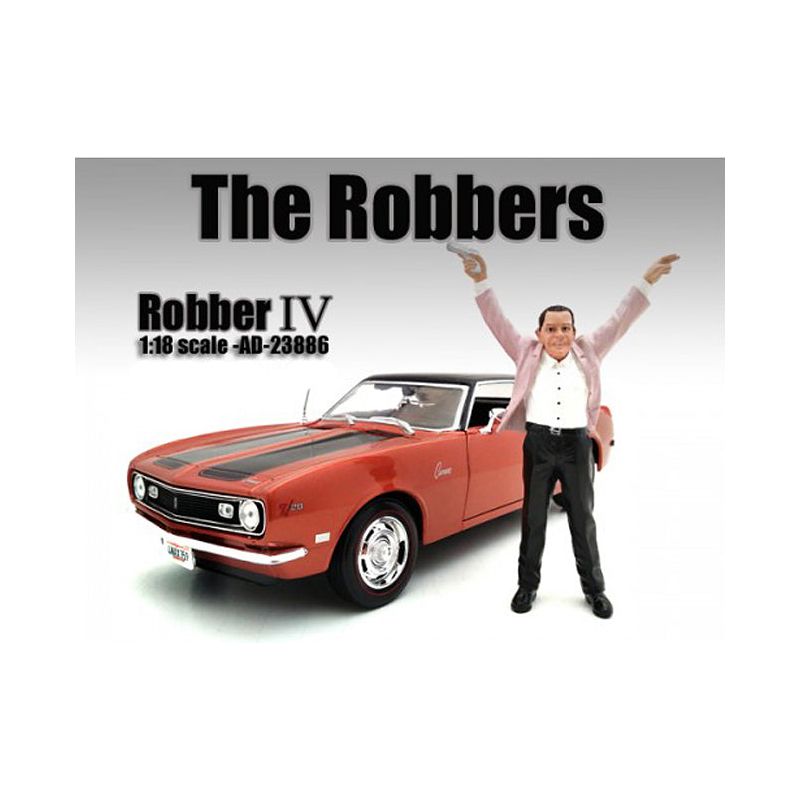 "The Robbers" Robber IV Figure For 1:18 Scale Models by American Diorama