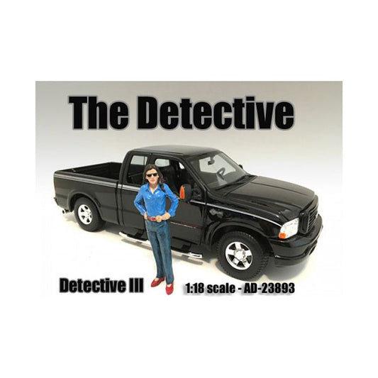 "The Detective #3" Figure For 1:18 Scale Models by American Diorama