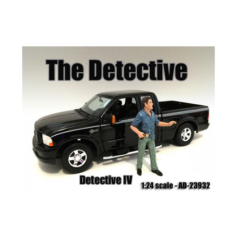 "The Detective #4" Figure For 1:24 Scale Models by American Diorama