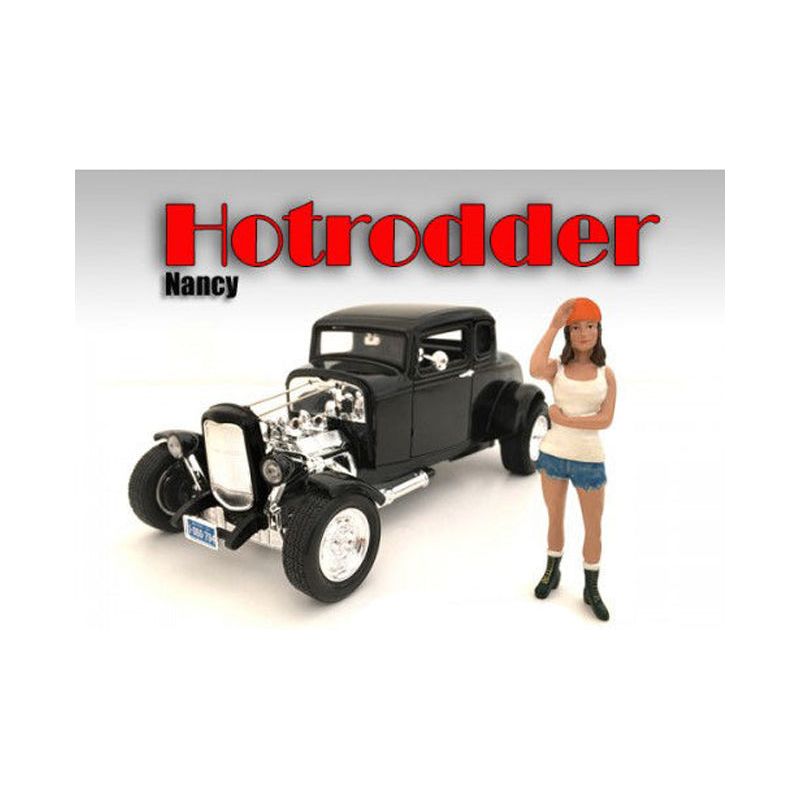 "Hotrodders" Nancy Figure For 1:18 Scale Models by American Diorama