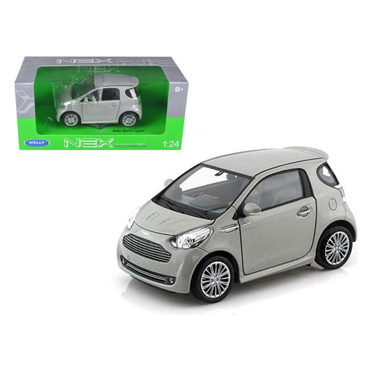 Aston Martin Cygnet Silver 1/24 Diecast Model Car by Welly