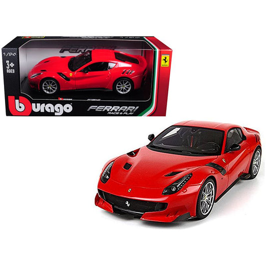 Ferrari F12 TDF Red 1/24 Diecast Model Car by Bburago