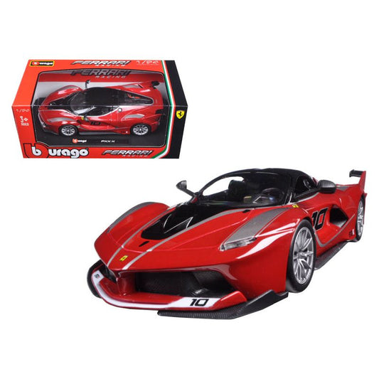 Ferrari Racing FXX-K #10 Red 1/24 Diecast Model Car by Bburago