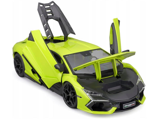 Lamborghini Revuelto Green Metallic "Special Edition" 1/18 Diecast Model Car by Maisto