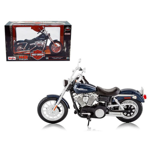 2006 Harley Davidson FXDBI Dyna Street Bob Bike Motorcycle Model 1/12 by Maisto