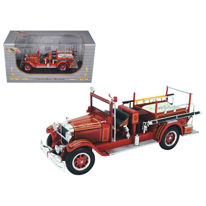 1928 Studebaker Fire Engine Red 1/32 Diecast Model by Signature Models