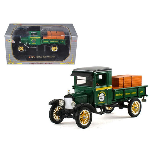 1923 Ford Model TT Lamber Truck Green 1/32 Diecast Model Car by Signature Models