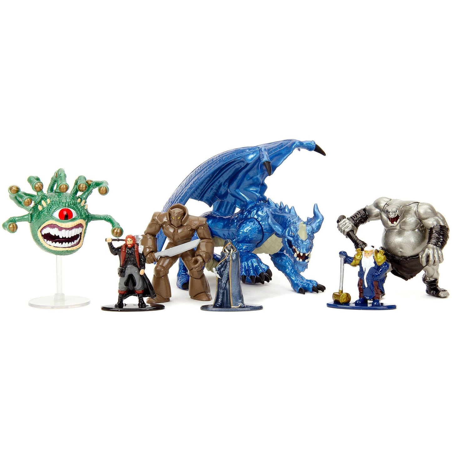 "Dungeons and Dragons" Set of 7 Diecast Figures by Jada