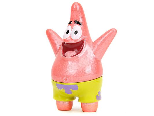 Set of 4 Diecast Figures "SpongeBob SquarePants" (1999-Current) TV Series "Metalfigs" Series Diecast Models by Jada