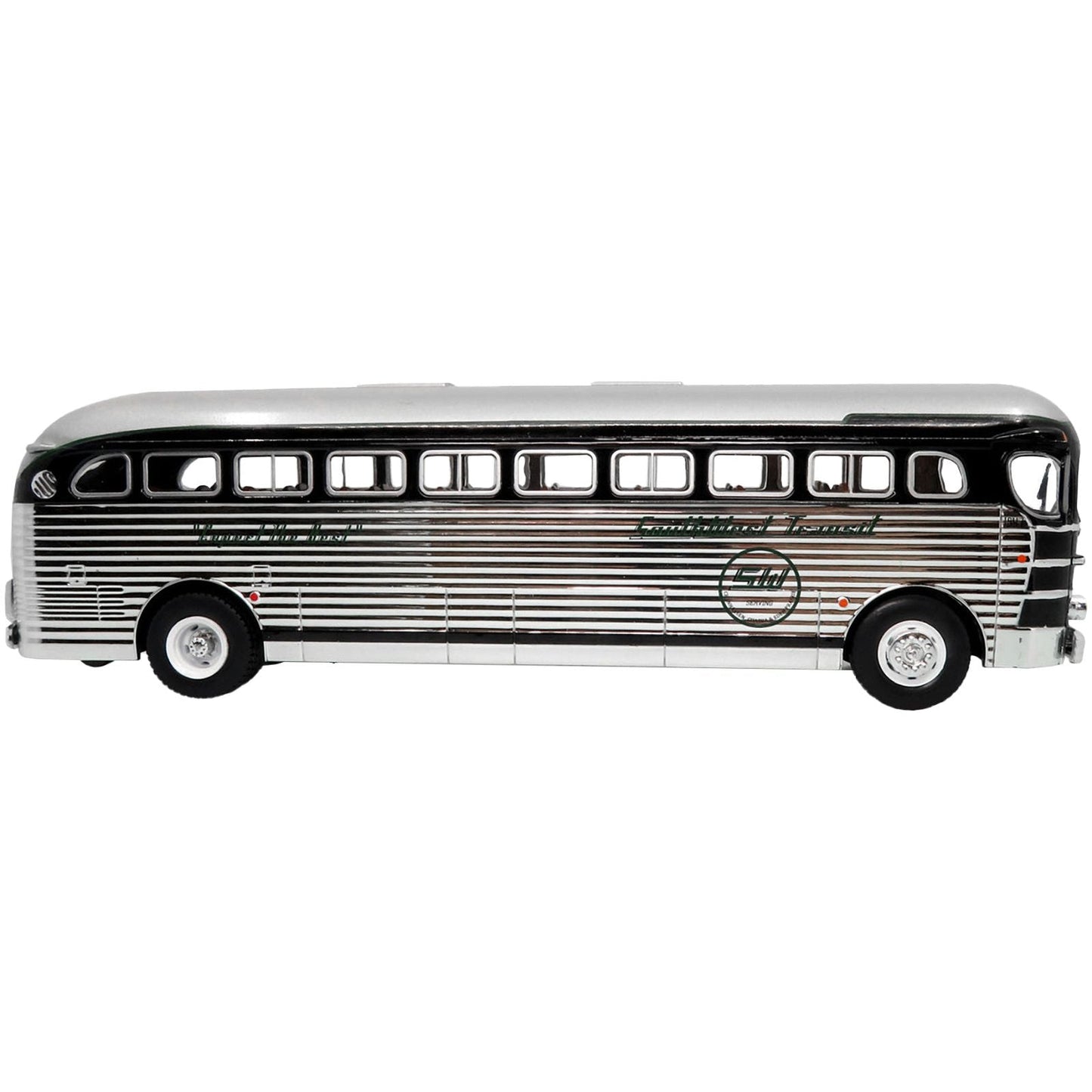 1948 GM PD-4151 Silversides Coach Bus "Southwest Transit: Expect the Best" "Vintage Bus & Motorcoach Collection" 1/43 Diecast Model by Iconic Replicas