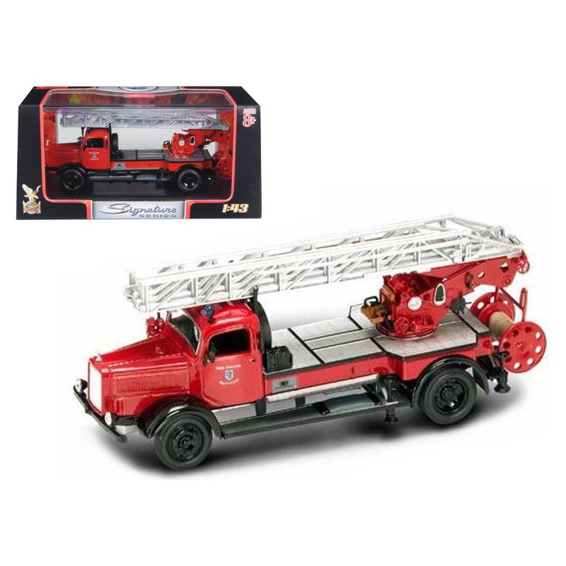 1944 Mercedes Typ L4500F Fire Engine Red 1/43 Diecast Model by Road Signature