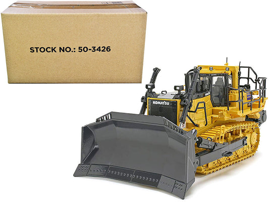 Komatsu D375A-8 Crawler Dozer with Ripper 1/50 Diecast Model by First Gear