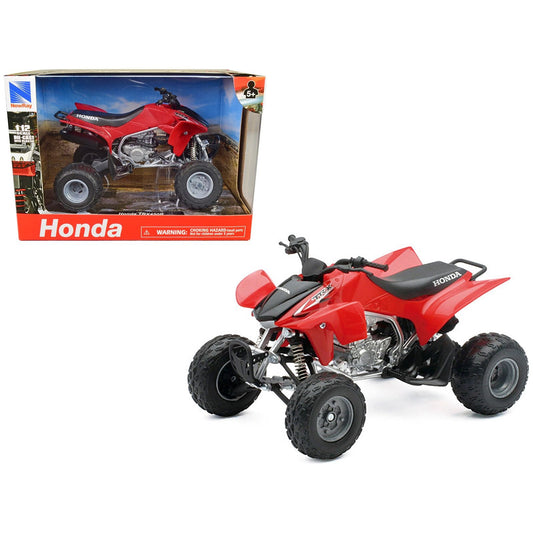 2009 Honda TRX 450R ATV Red 1/12 Diecast Motorcycle Model by New Ray