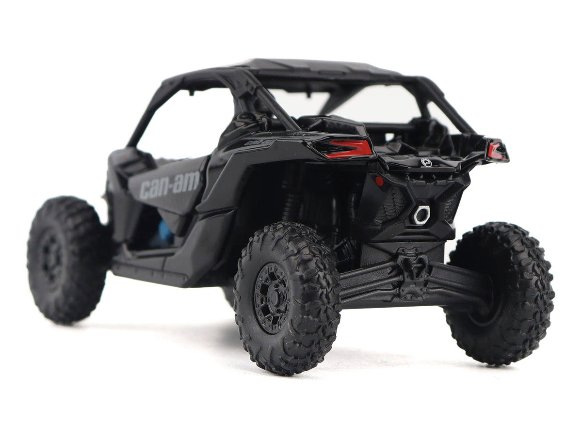 Can-Am Maverick X3 X RS Turbo RR Triple Black with Driver Figure 1/32 Diecast Model by BRP Models