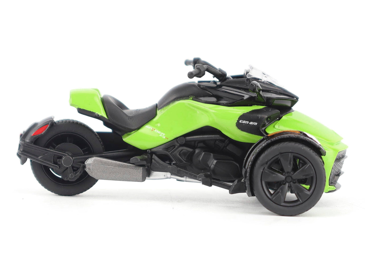 Can-Am Spyder F3-S Special 3-Wheel Motorcycle Manta Green 1/32 Diecast Model by BRP Models