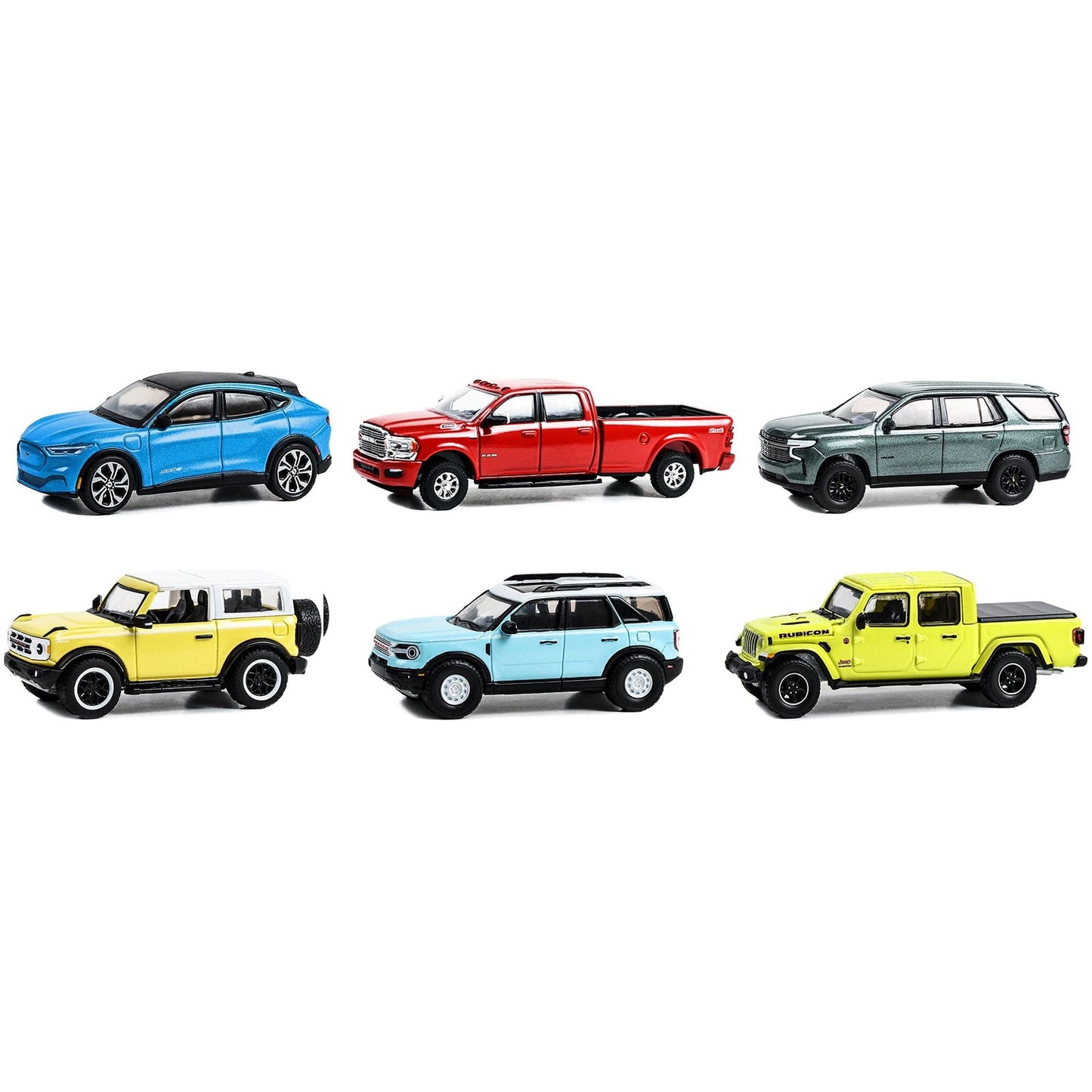 "Showroom Floor" Set of 6 Cars Series 3 1/64 Diecast Model Cars by Greenlight