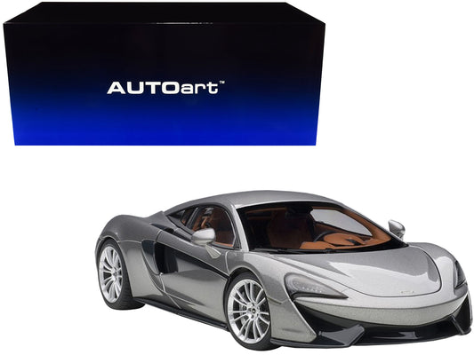 Mclaren 570S Blade Silver 1/18 Model Car by Autoart