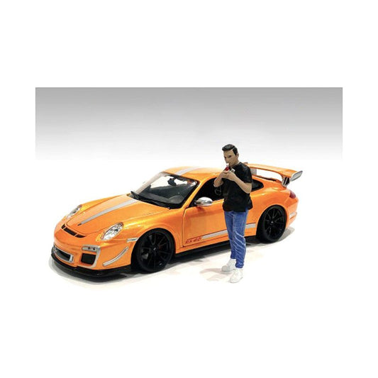 "Car Meet 1" Figurine VI for 1/18 Scale Models by American Diorama