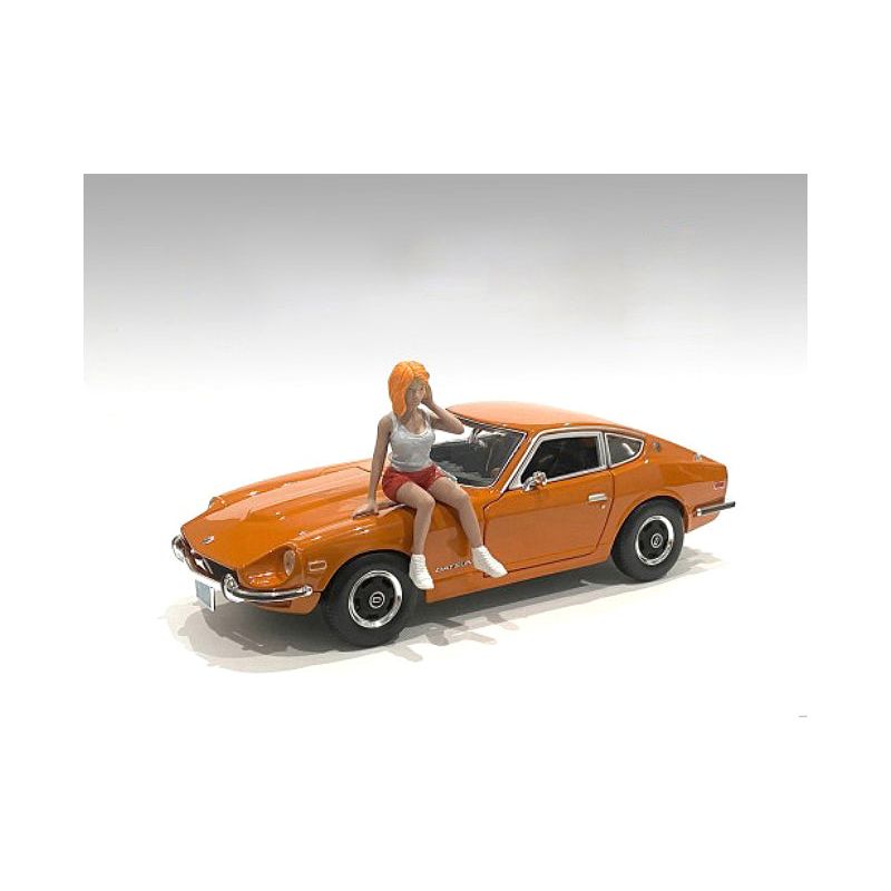 "Car Meet 2" Figurine V for 1/24 Scale Models by American Diorama