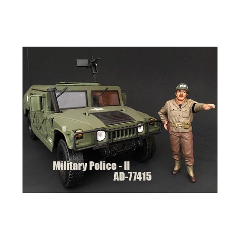 WWII Military Police Figure II For 1:18 Scale Models by American Diorama