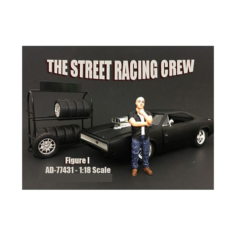 The Street Racing Crew Figure I For 1:18 Scale Models by American Diorama