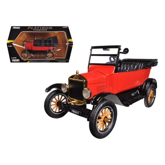 1925 Ford Model T Touring Red 1/24 Diecast Model Car by Motormax