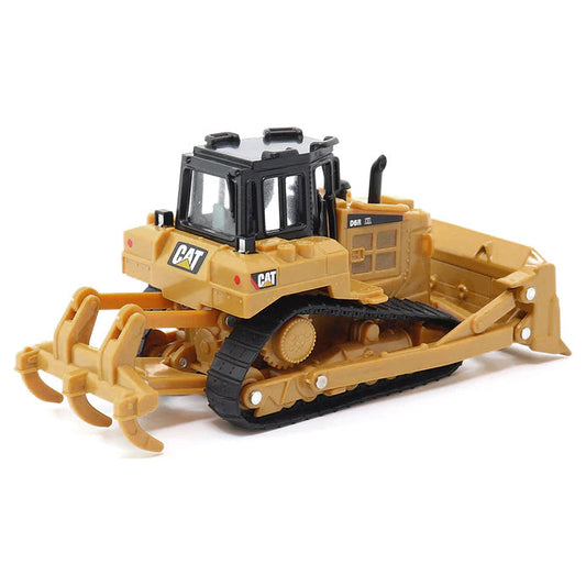 CAT Caterpillar D6R Track-Type Tractor Yellow and Black 1/64 Diecast Model by Diecast Masters