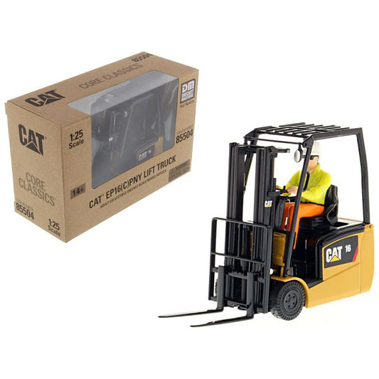 CAT Caterpillar EP16(C)PNY Lift Truck with Operator "Core Classics Series" 1/25 Diecast Model by Diecast Masters