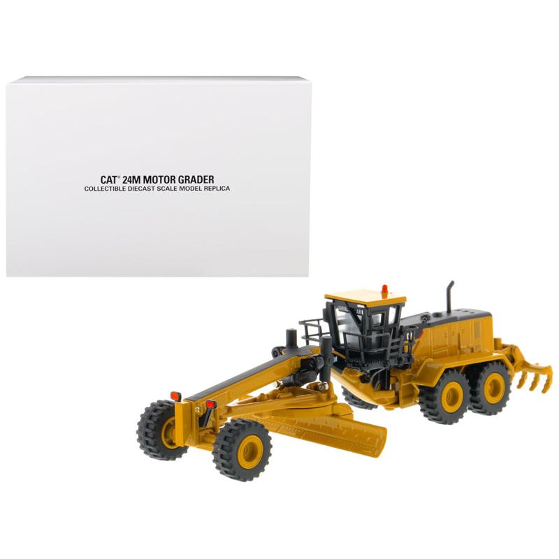 CAT Caterpillar 24M Motor Grader "Elite Series" 1/125 Diecast Model by Diecast Masters