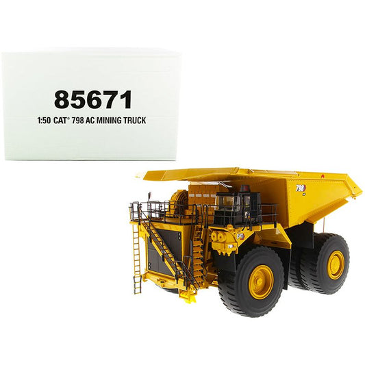 CAT Caterpillar 798 AC Mining Truck "High Line Series" 1/50 Diecast Model by Diecast Masters