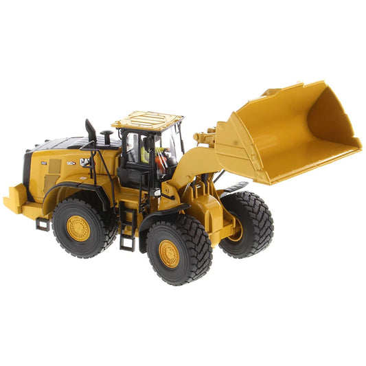 CAT Caterpillar 982 XE Wheel Loader Yellow with Operator "High Line Series" 1/50 Diecast Model by Diecast Masters