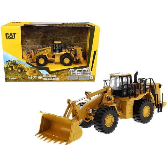 CAT Caterpillar 988H Wheel Loader "Play & Collect!" 1/64 Diecast Model by Diecast Masters