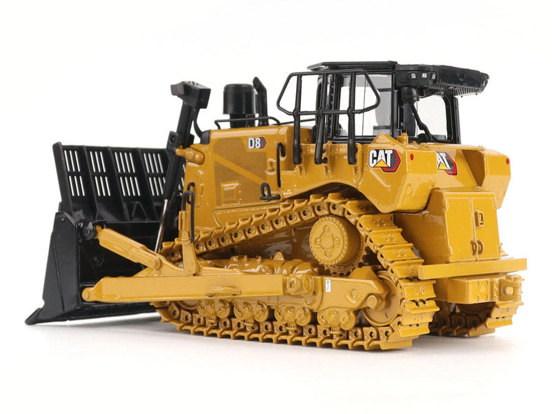 CAT Caterpillar D8 Track-Type Dozer (Waste Handler Configuration) Yellow "High Line" Series 1/50 Diecast Model by Diecast Masters