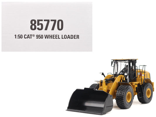 CAT Caterpillar 950 Wheel Loader Yellow "High Line" Series 1/50 Diecast Model by Diecast Masters