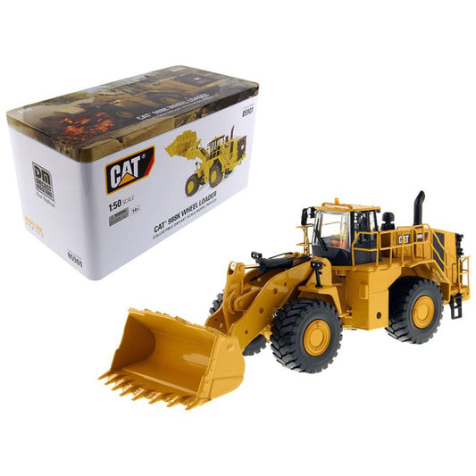 CAT Caterpillar 988K Wheel Loader with Operator "High Line Series" 1/50 Diecast Model by Diecast Masters