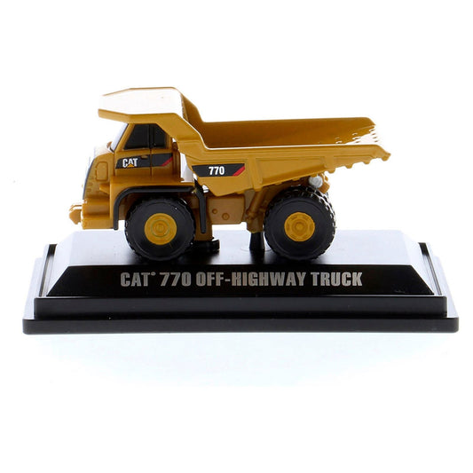 CAT Caterpillar 770 Offâ€“Highway Truck Yellow "Micro-Constructor" Series Diecast Model by Diecast Masters